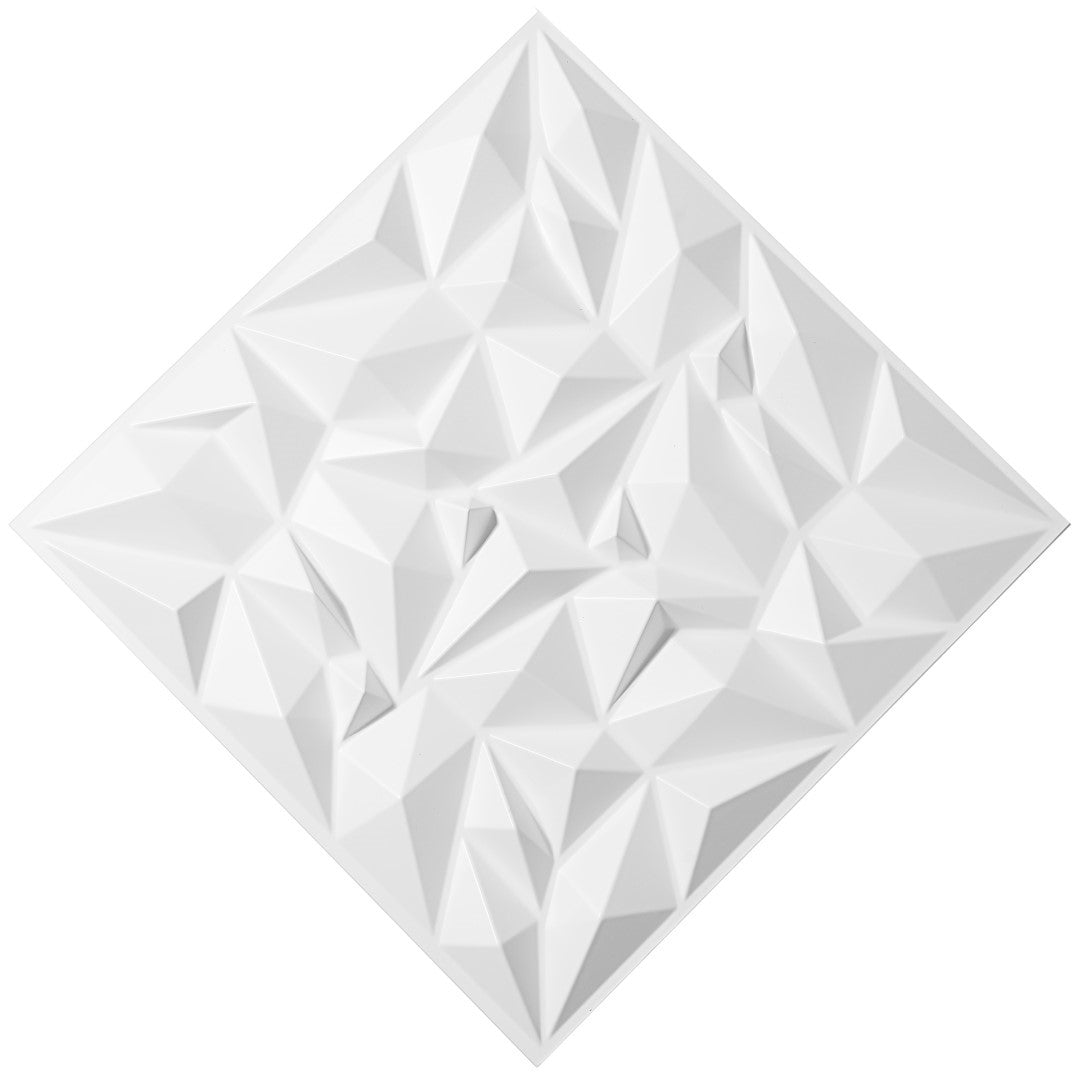 ISL 3Dウォールパネル(PVC製・難燃仕様) クリスタル(スモール) 30cm×30cm