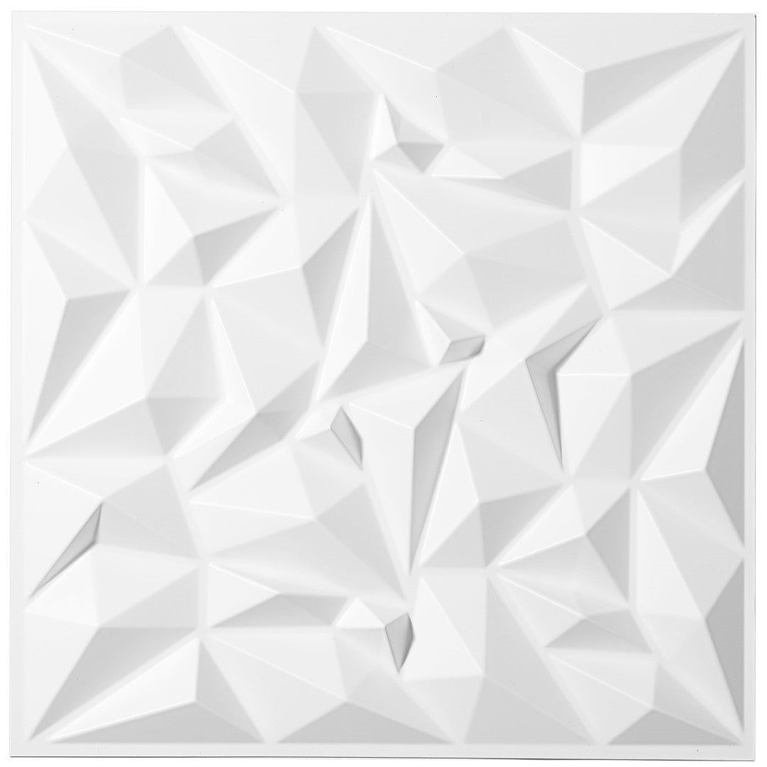 ISL 3Dウォールパネル(PVC製・難燃仕様) クリスタル(スモール) 30cm×30cm