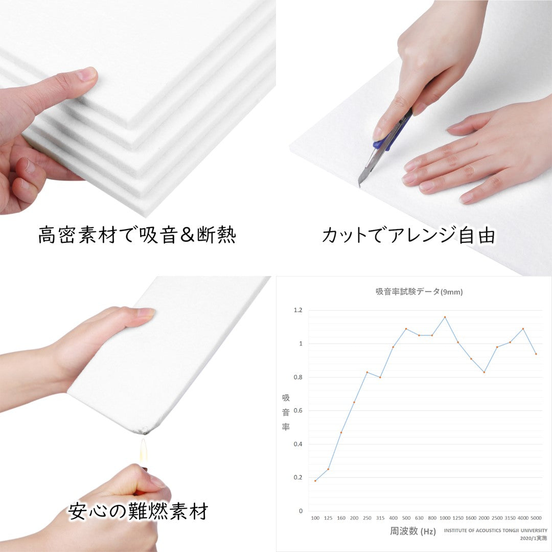 ISL アコースティック・吸音パネル トライアングル ベージュ