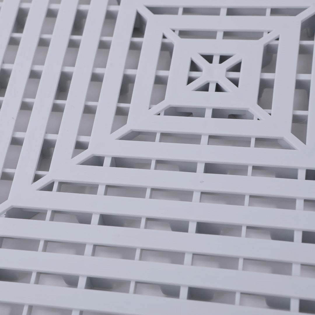 ISL ガレージタイル フラットタイプ ライトグレー 40×40×1.8cm