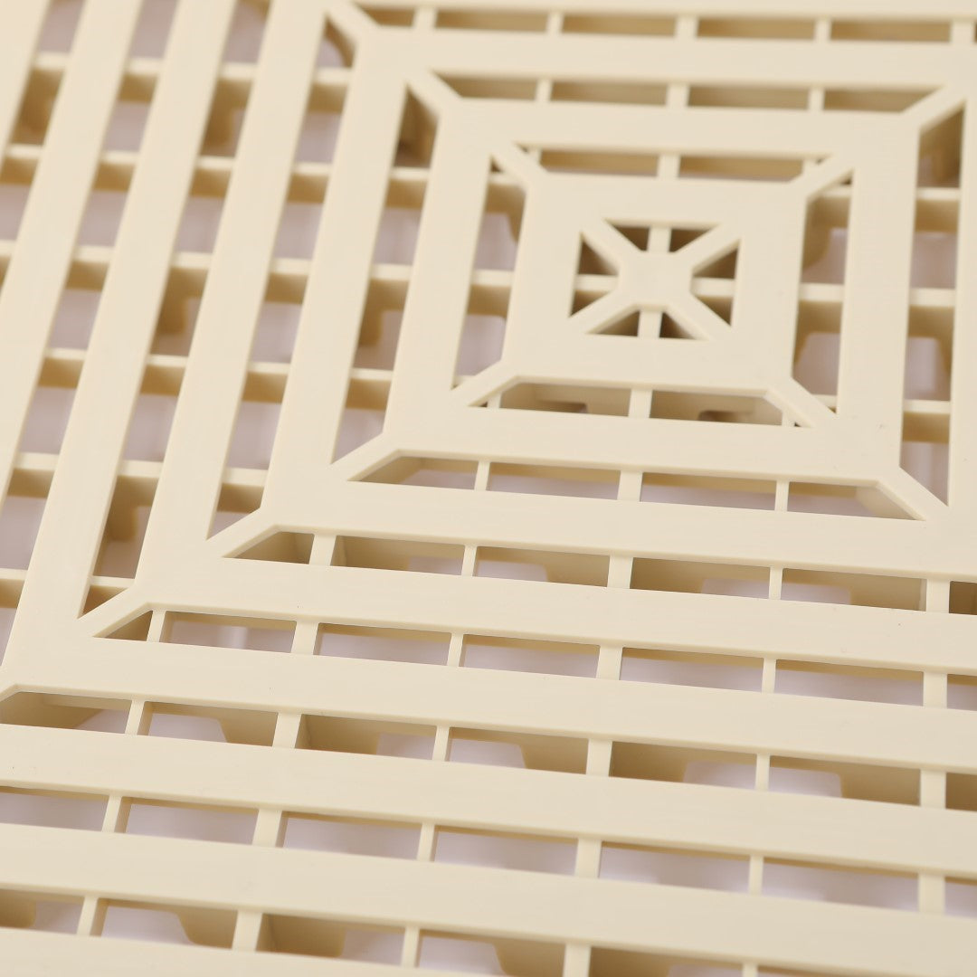 ISL ガレージタイル フラットタイプ サンドベージュ 40×40×1.8cm