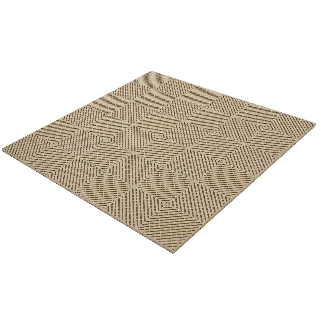 ISL ガレージタイル フラットタイプ サンドベージュ 40×40×1.8cm