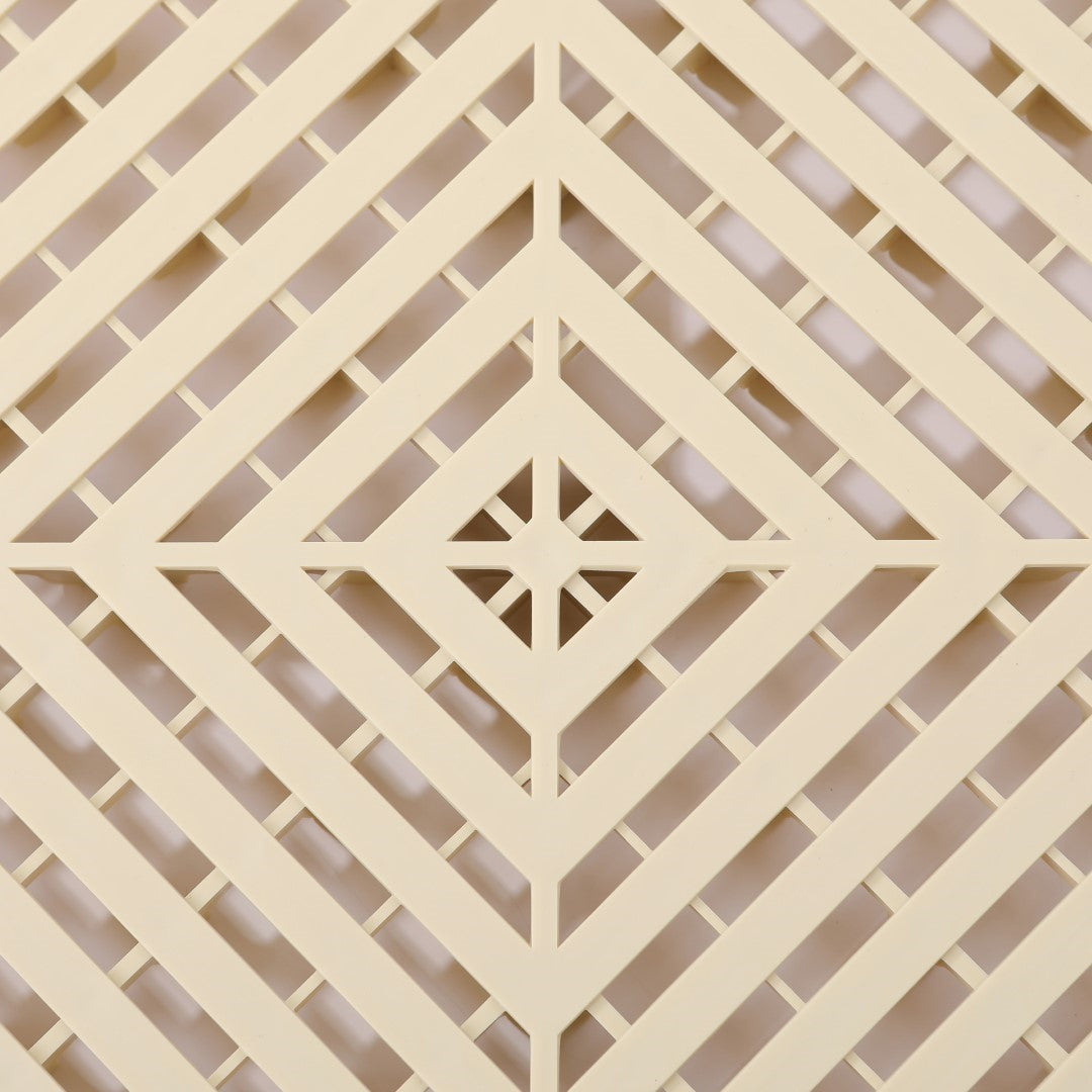 ISL ガレージタイル フラットタイプ サンドベージュ 40×40×1.8cm