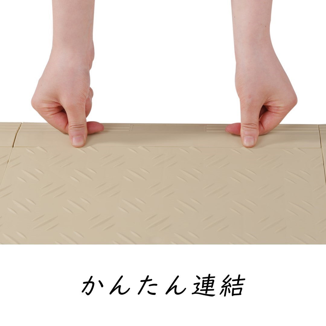 ISL ガレージタイル ソリッドタイプ サンドベージュ 33×33×1.8cm
