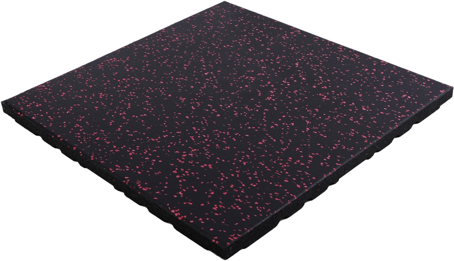 ISL ラバートレーニングマット ブラックxレッドチップ 25mm 衝撃吸収