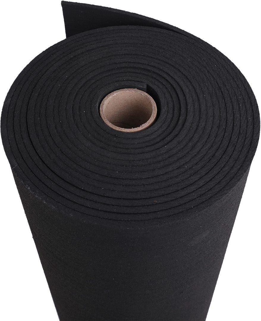 ISL ラバートレーニングマット 5mm厚 1m幅 ロールタイプ ブラック