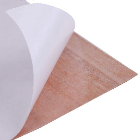 ISL 天然木スライスウッド(シール付き) チェリー 30×30cm 0.45mm厚