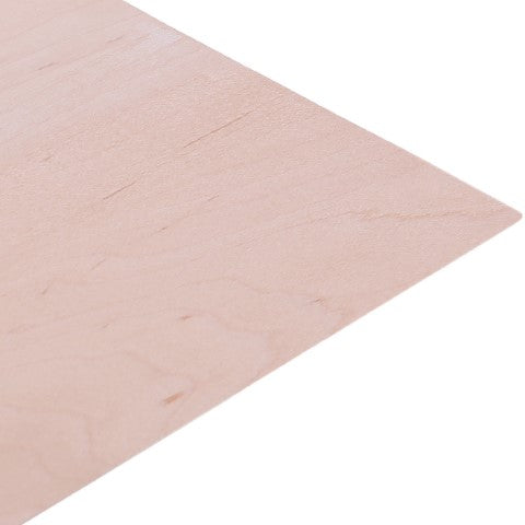 ISL 天然木スライスウッド(シールなし) メープル 50×50cm 0.45mm厚