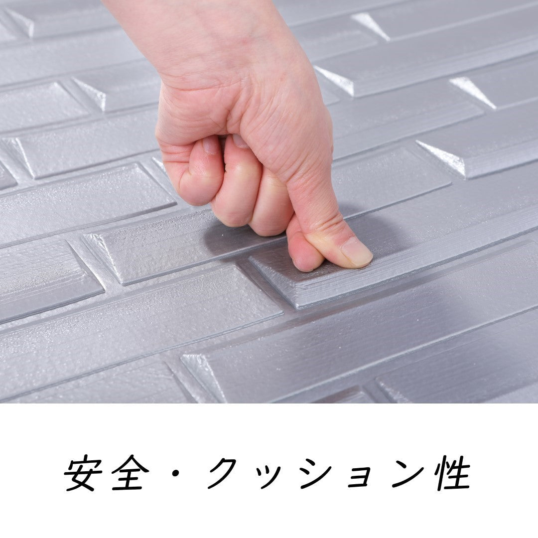ISL ウォールステッカー レッジストーン(アルミ仕様) グレー