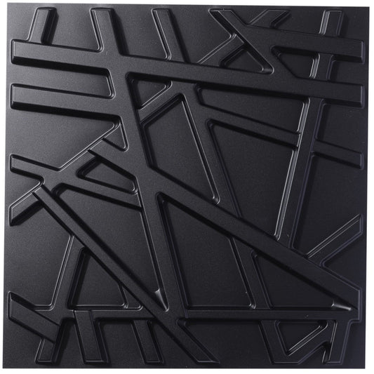 ISL 3Dウォールパネル(PVC製・難燃仕様) ライナー(スモール)・マットブラック