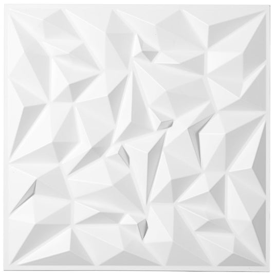 ISL 3Dウォールパネル(PVC製・難燃仕様) クリスタル(スモール) 30cm×30cm