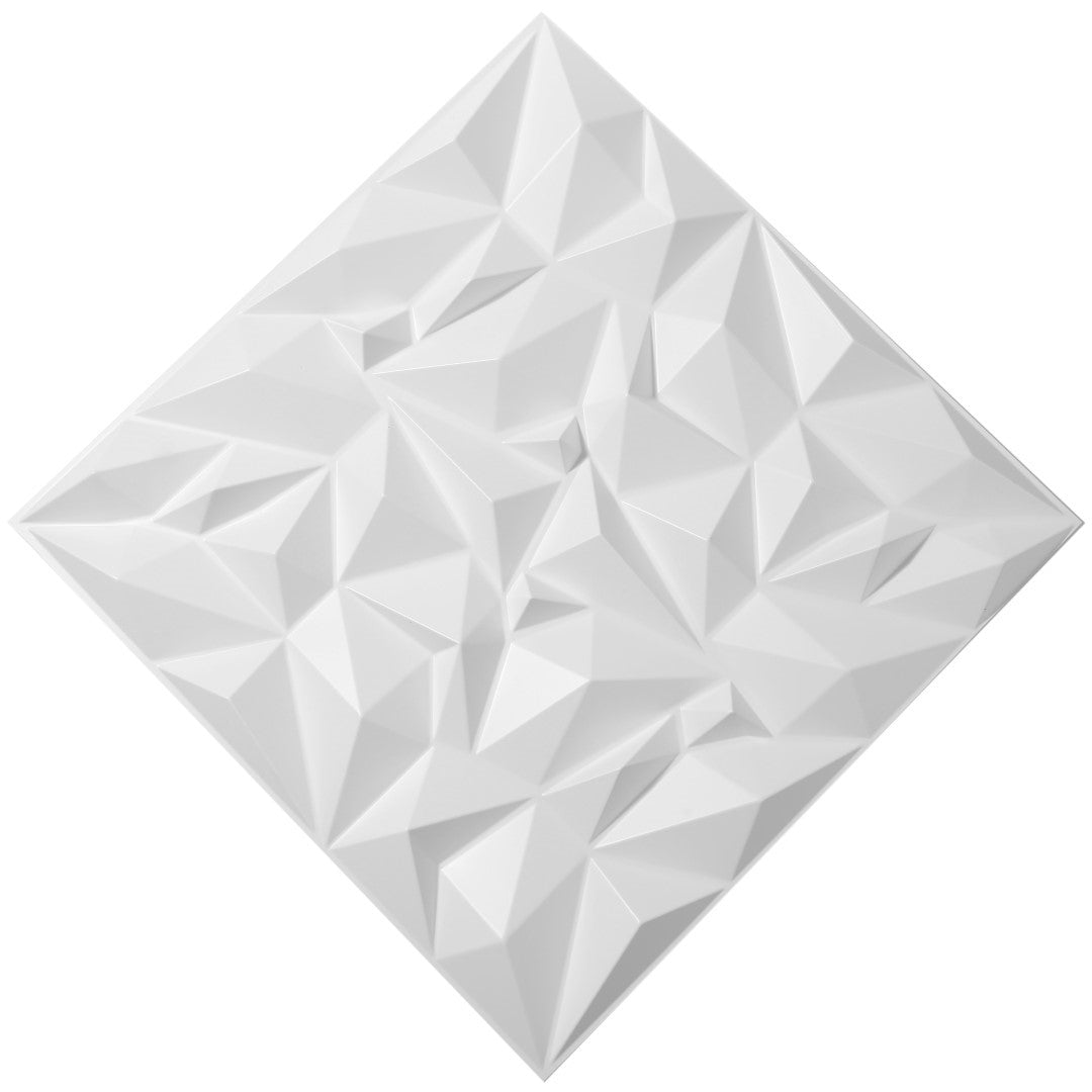 ISL 3Dウォールパネル(PVC製・難燃仕様) クリスタル 50cm×50cm