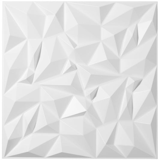 ISL 3Dウォールパネル(PVC製・難燃仕様) クリスタル 50cm×50cm