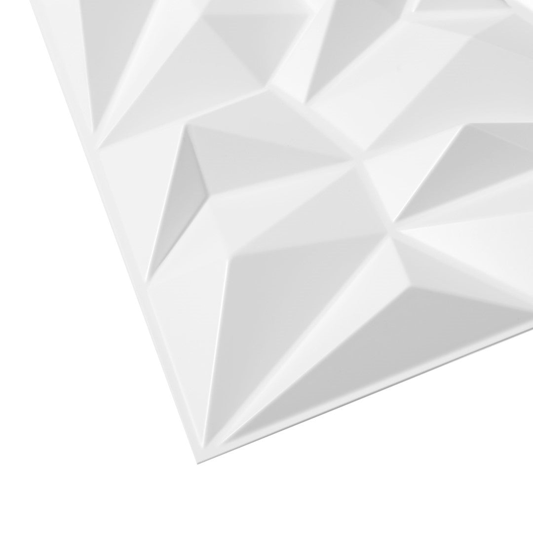 ISL 3Dウォールパネル(PVC製・難燃仕様) クリスタル 50cm×50cm