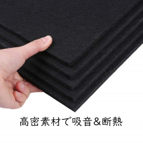 ISL アコースティック・吸音パネル 45度エッジ ブラック