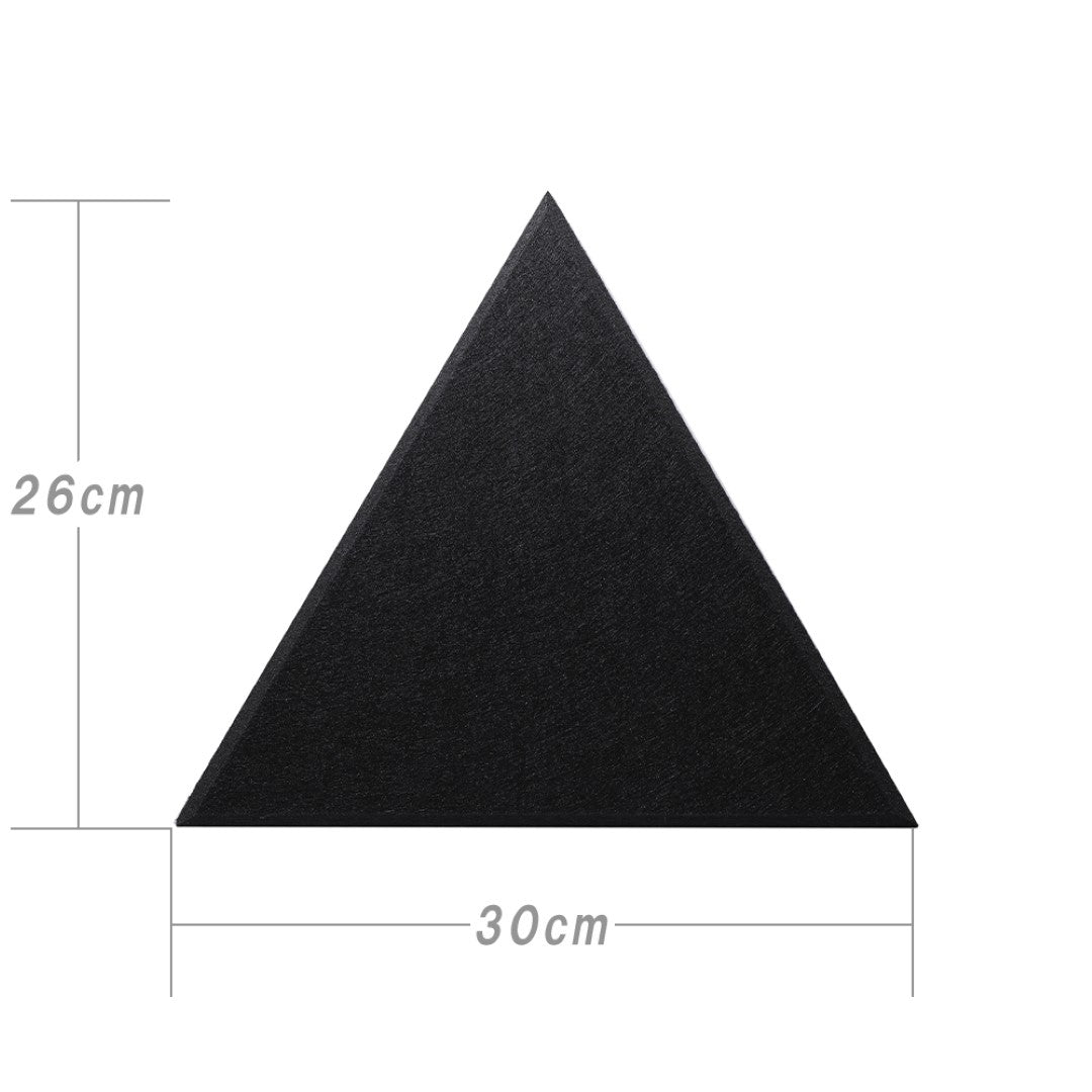 ISL アコースティック・吸音パネル トライアングル 30cm ブラック