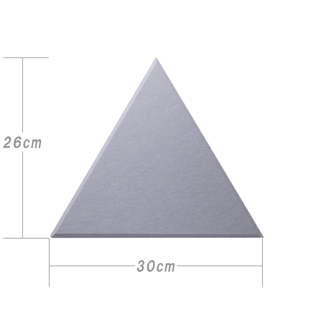 ISL アコースティック・吸音パネル トライアングル 30cm ライトグレー