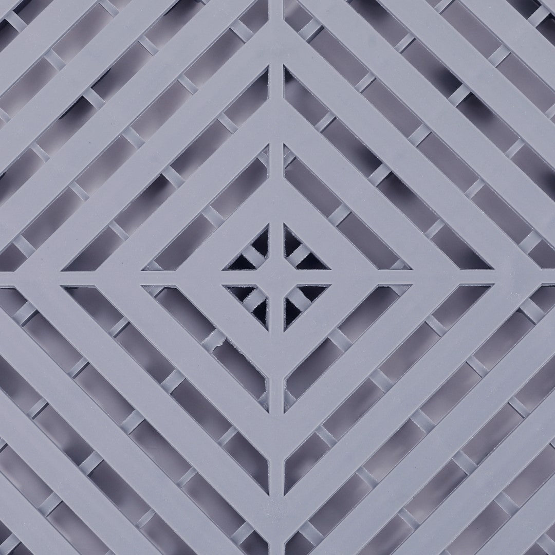 ISL ガレージタイル フラットタイプ グレー 40×40×1.8cm