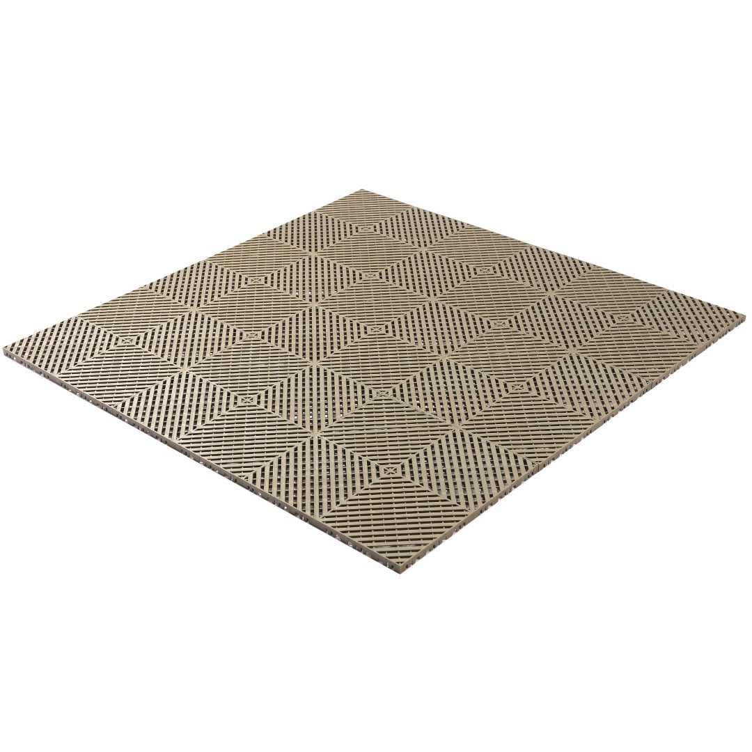 ISL ガレージタイル フラットタイプ ゴールド 40×40×1.8cm
