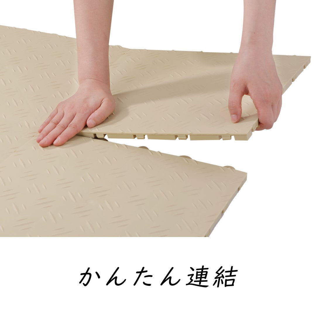 ISL ガレージタイル ソリッドタイプ用サイドパーツ オスタイプ