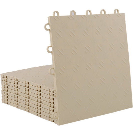 ISL ガレージタイル ソリッドタイプ サンドベージュ 33×33×1.8cm