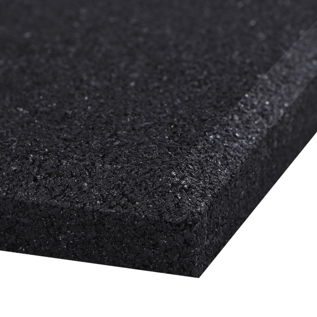 ISL ラバー防振マット ブラック 15mmフラットモデル 10×10cmブロック
