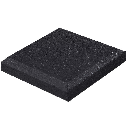 ISL ラバー防振マット ブラック 15mmフラットモデル 10×10cmブロック