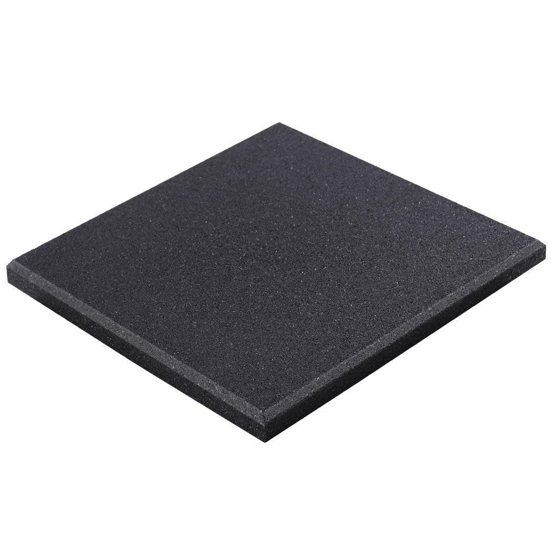 ISL ラバー防振マット ブラック 15mmフラットモデル 20×20cmブロック