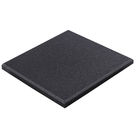 ISL ラバー防振マット ブラック 15mmフラットモデル 20×20cmブロック