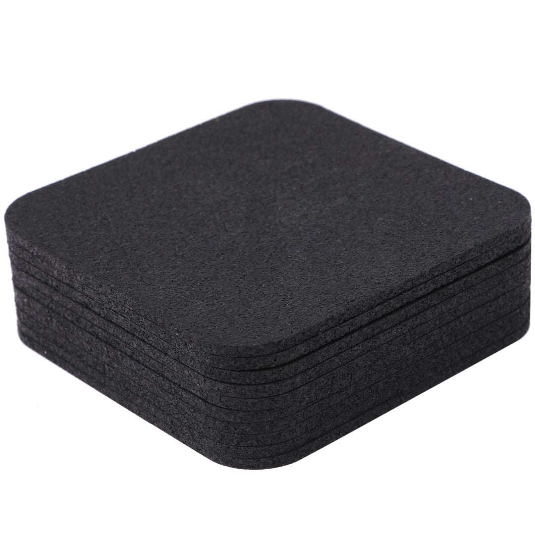 ISL ラバー防振マット ブラック 3mm厚シートタイプ 10×10cm
