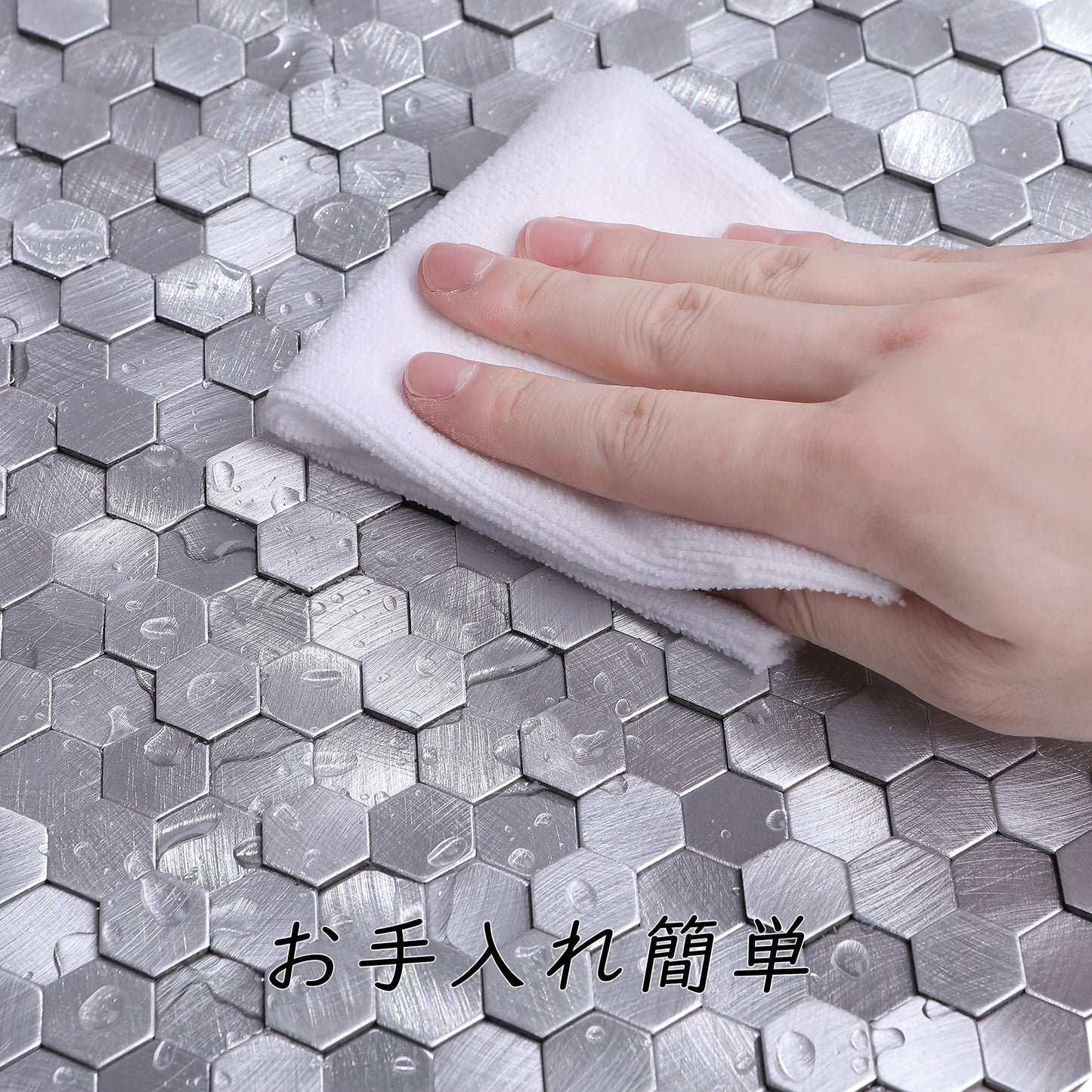 ISL メタルステッカー ポリゴン ピンクゴールド