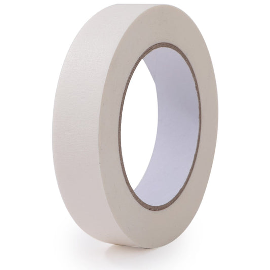 ISL マスキングテープ 2.5cm幅×50m巻 ホワイト