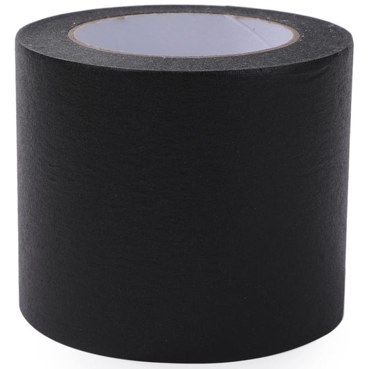 ISL マスキングテープ 10cm幅×50m巻 ブラック