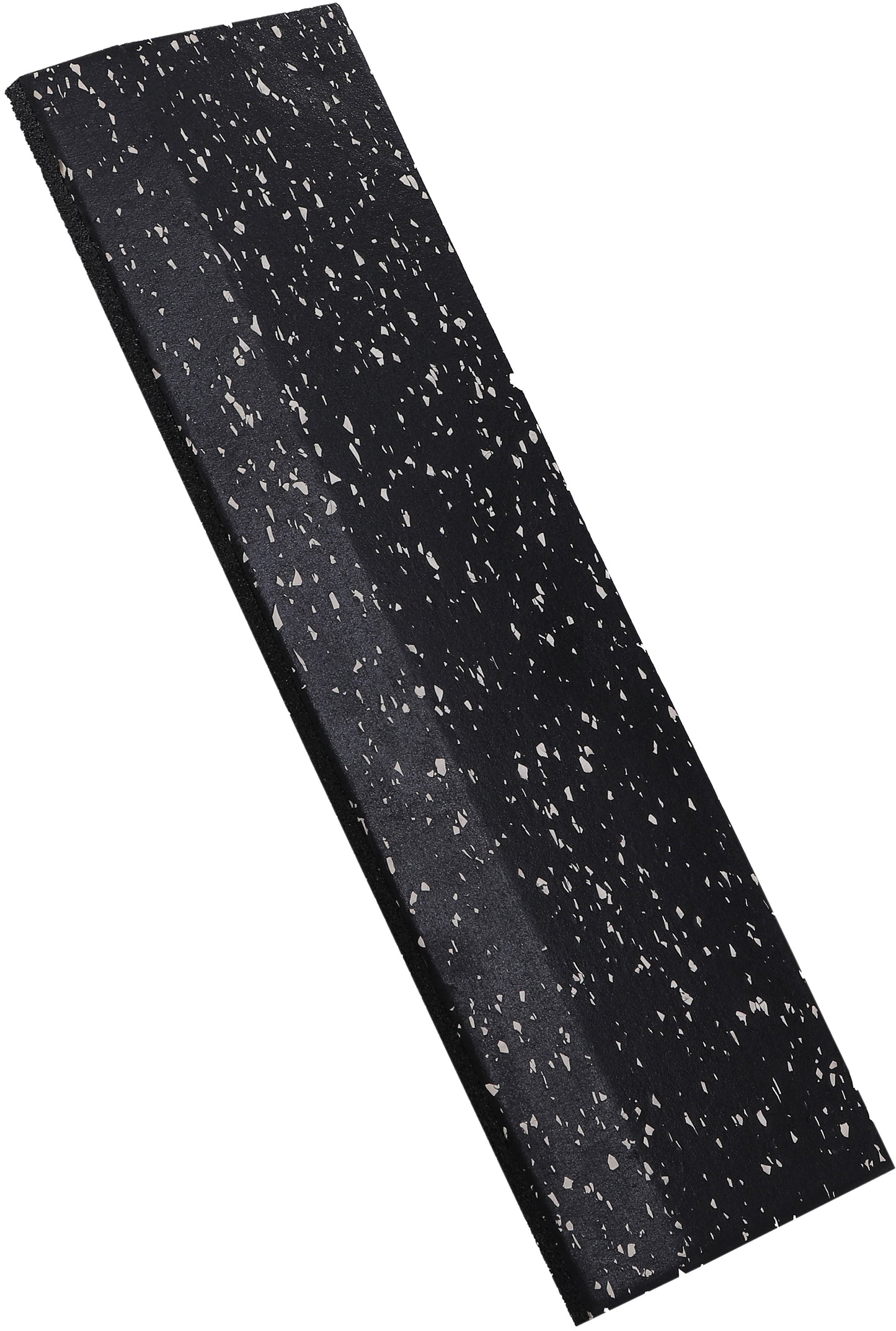 ISL ラバートレーニングマット用スロープ ブラック×ホワイトチップ  25mm厚