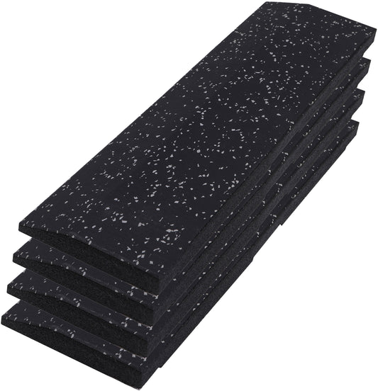 ISL ラバートレーニングマット用スロープ ブラックxグレーチップ 25mm厚