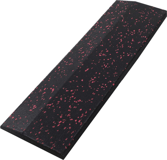 ISL ラバートレーニングマット用スロープ ブラックxレッドチップ 25mm厚
