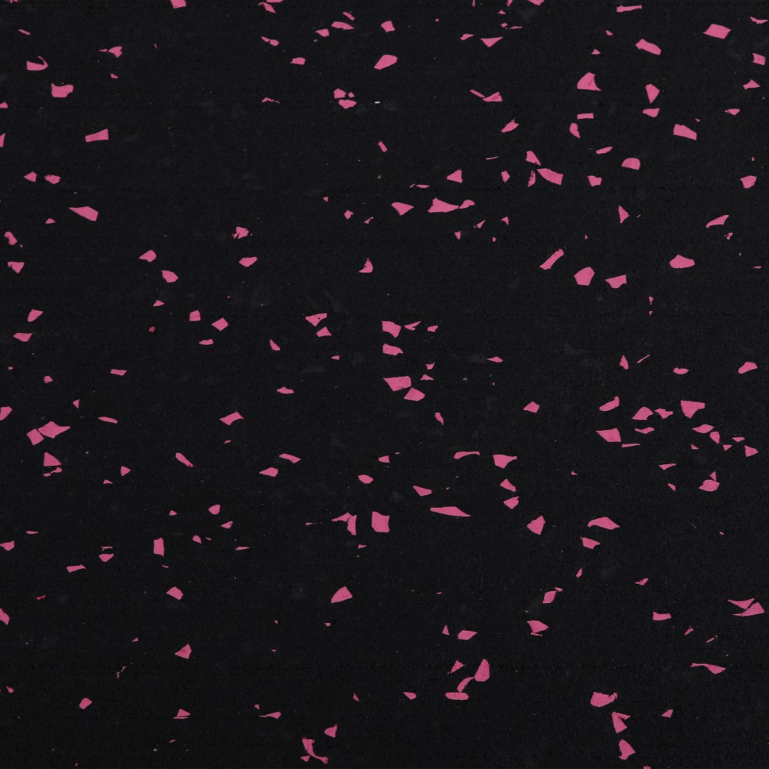ISL ラバートレーニングマット 5mm厚 1m幅 ロールタイプ ブラックｘレッドチップ