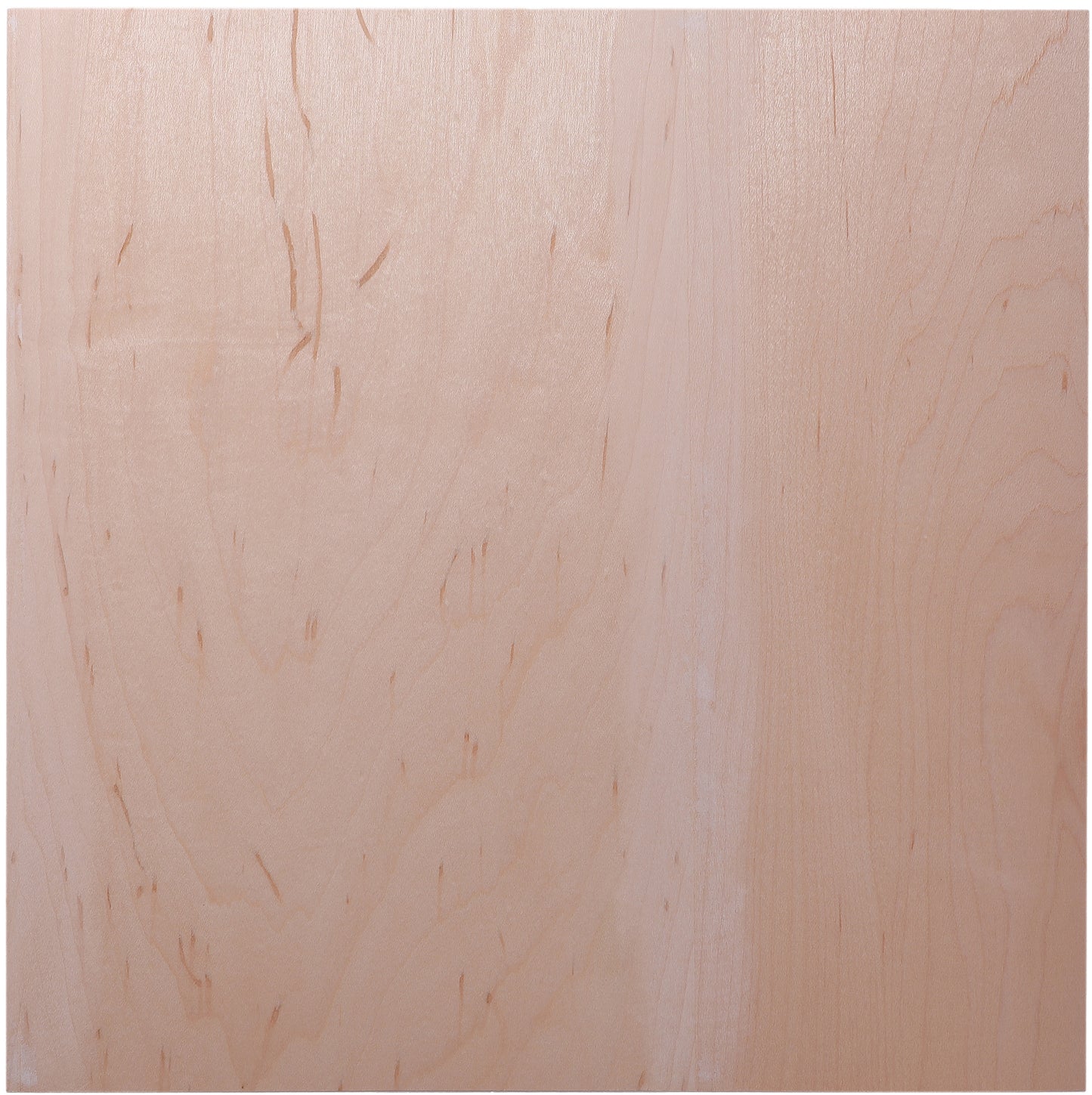 ISL 天然木スライスウッド(シールなし) メープル 30×30cm 0.45mm厚