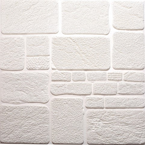 ISL ウォールステッカー 石目調 白(アルミ仕様)