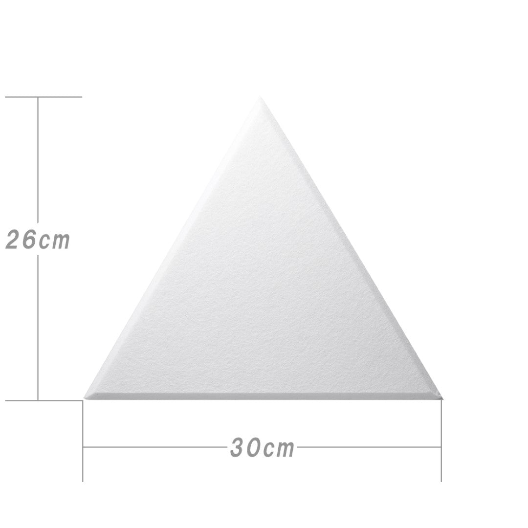ISL アコースティック・吸音パネル トライアングル 30cm ホワイト