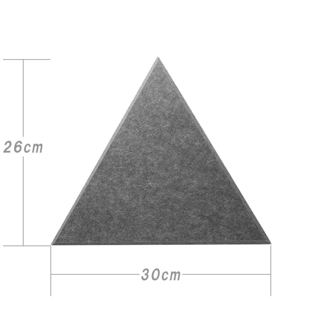 ISL アコースティック・吸音パネル トライアングル 30cm グレー